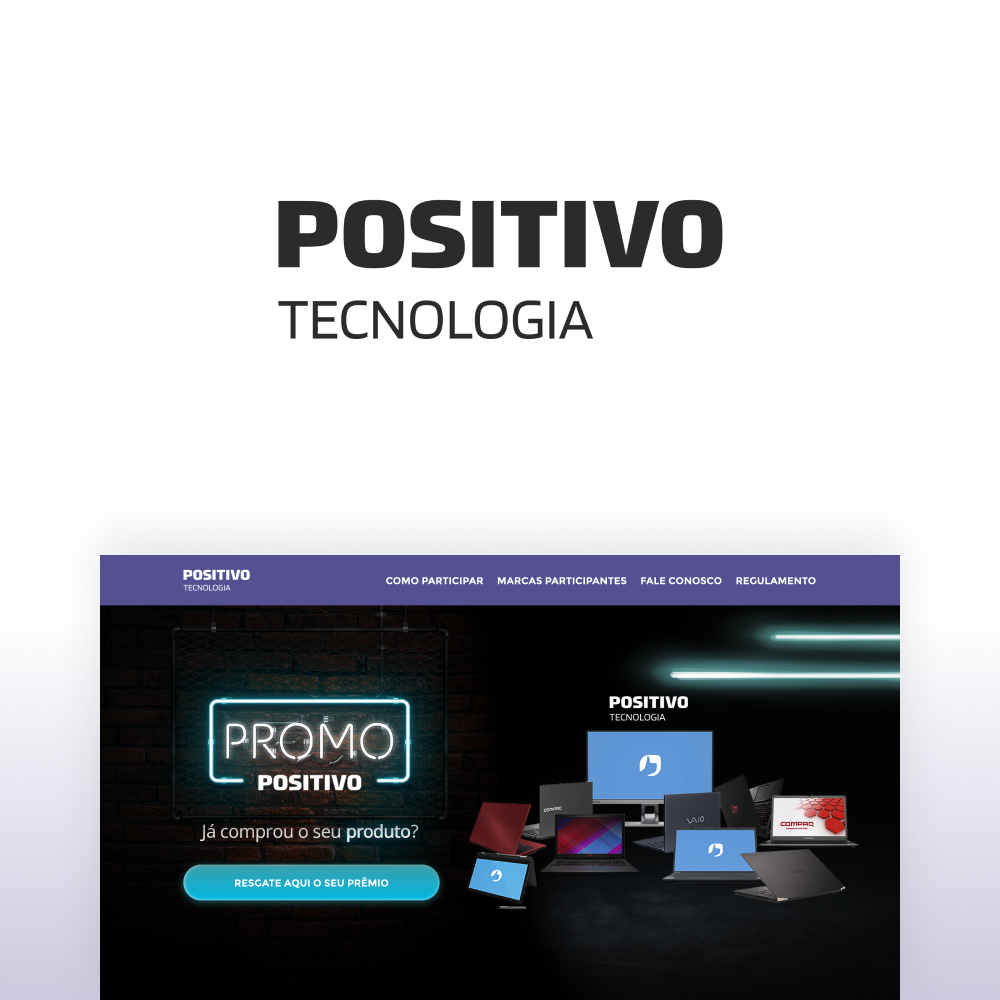 Positivo Tecnologia - LandingPage