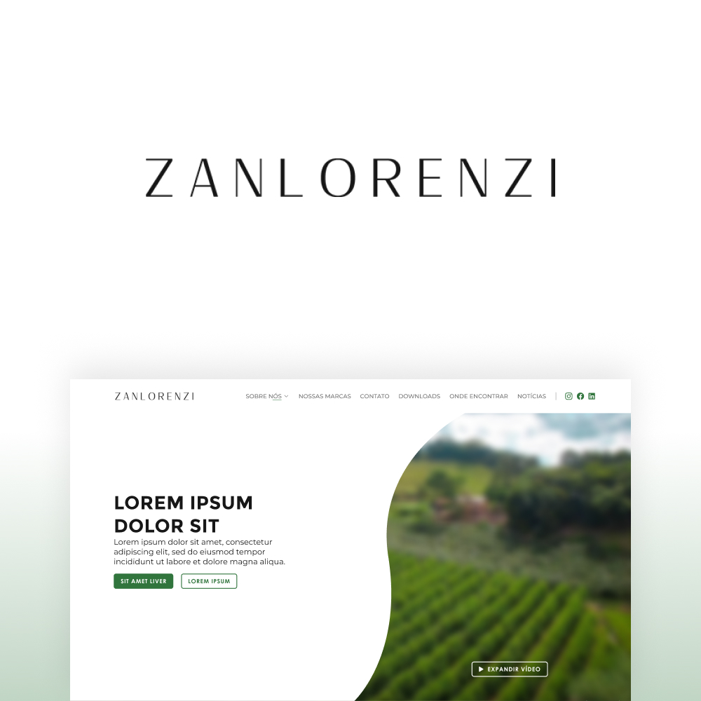 Zanlorenzi - Site oficial (Versão antiga)